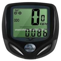 ys 368C bike odometer and bicycle computer wireless waterproof with LCD Display for outdoor sport