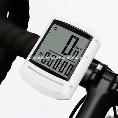 Large Screen cycling bike odometer exercise speedometer waterproof backlight stopwatch