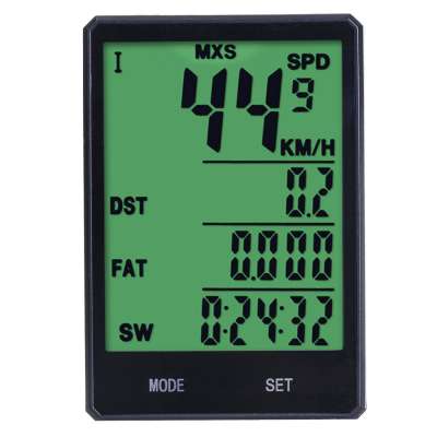 YS-606C wirelesss bicycle speedometer bike computer waterproof with normal bracket